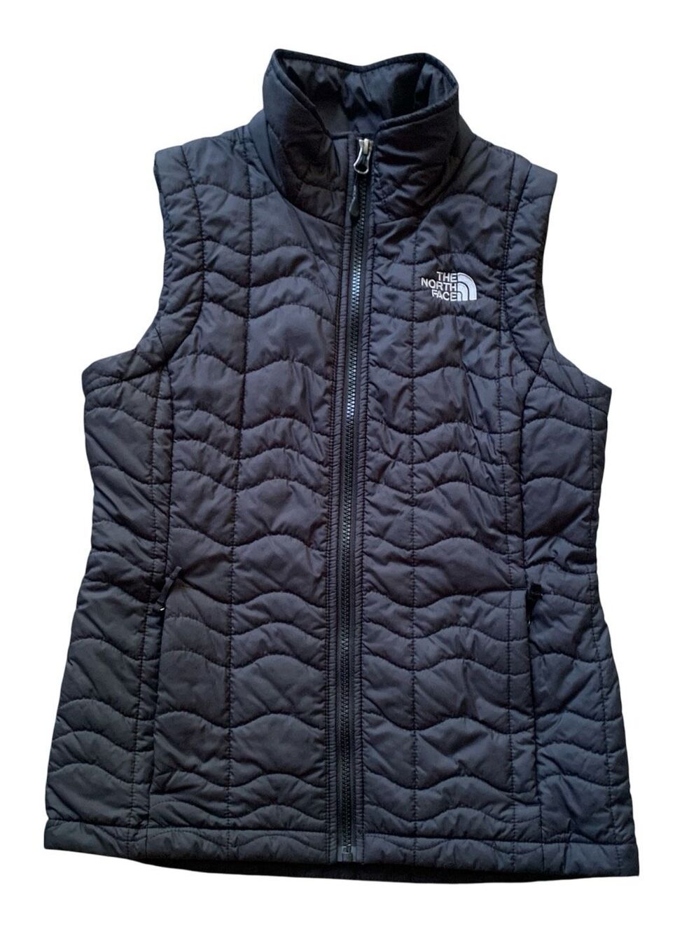 The North Face black Puffer Quilted Vest Jacket sz  XS